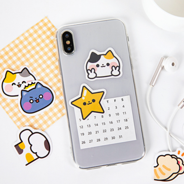 omgkawaii Decorative Stickers Kawaii Cat Stickers