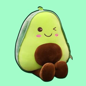 omgkawaii 🍇 Fruits Plushies Adorable Avocado Kawaii Plush Pillow