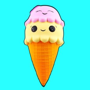 omgkawaii Kawaii Squishy Ice Cream Decompression Toys