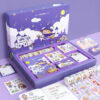 omgkawaii Stationery Purple Kawaii Stationery Bundle Set