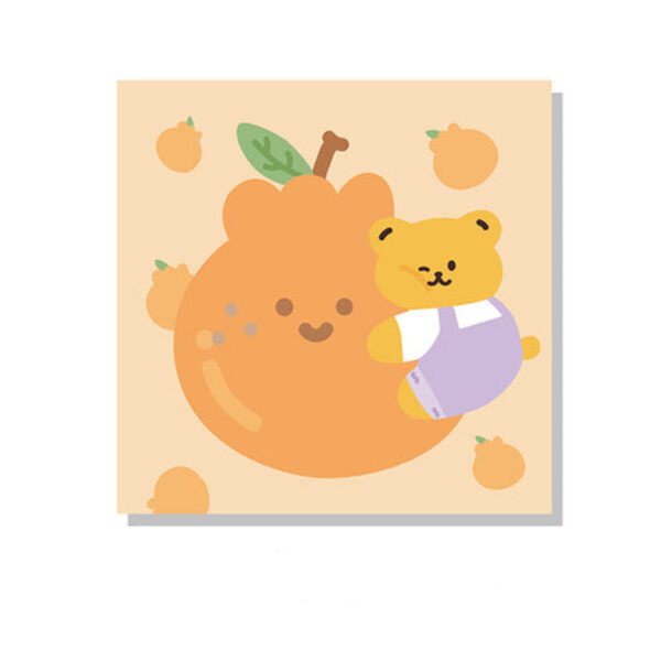 omgkawaii Sticky Notes Note 5 Cute Bear daily Memo Pad