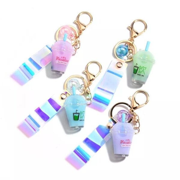 omgkawaiii Bubble Tea Kechain
