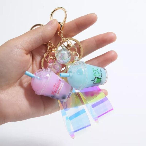 omgkawaiii Bubble Tea Kechain