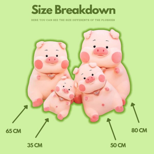 omgkawaiii 🐰 Land Animals Plushies Giant Pig Pink Plush