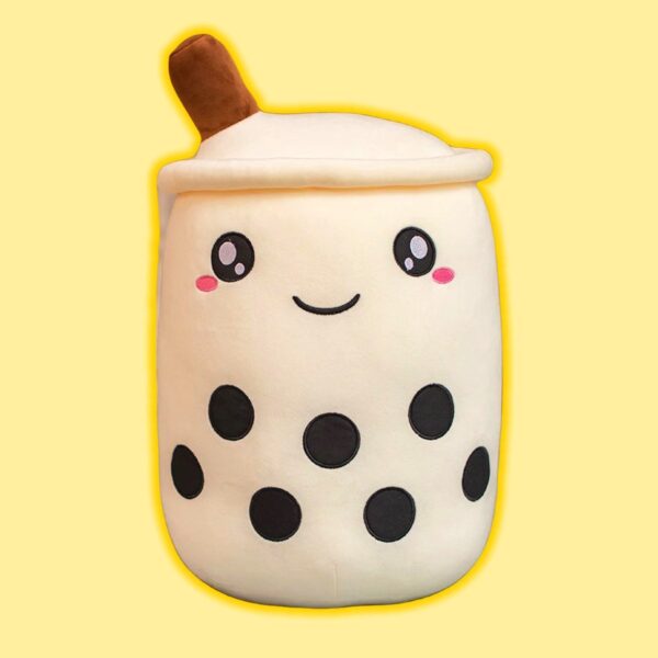 omgkawaiii 🍹 Other Plushies 25 CM / White Bubble Tea Boba Plush