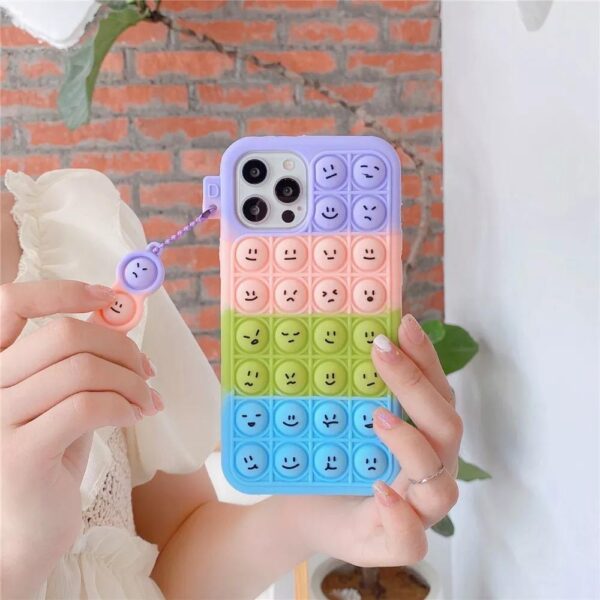 omgkawaiii 📱 Phone cases Emotions Bubble Pop it Case for iPhone