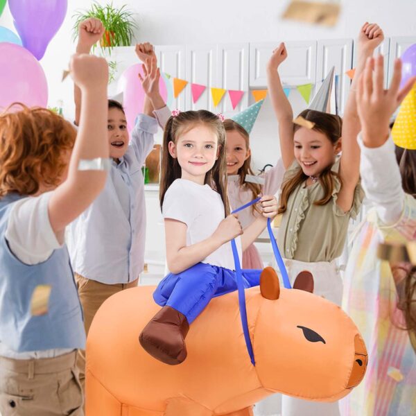 Kids Inflatable Capybara Costume 3