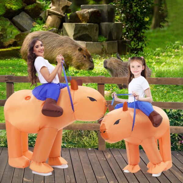 Kids Inflatable Capybara Costume 5