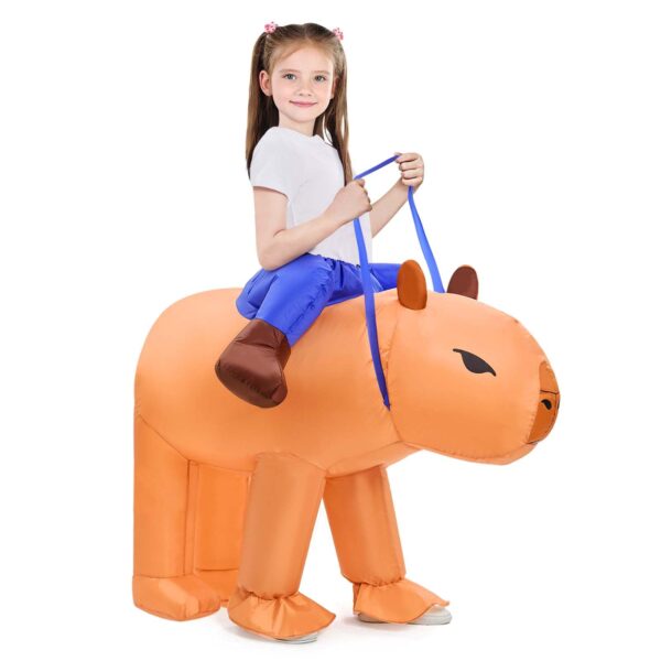 Kids Inflatable Capybara Costume 6